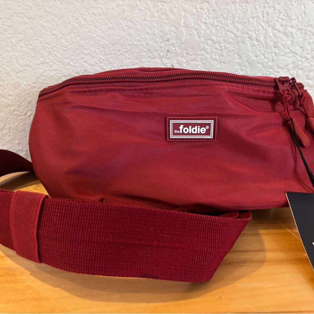 Foldie Red Crossbody Bag